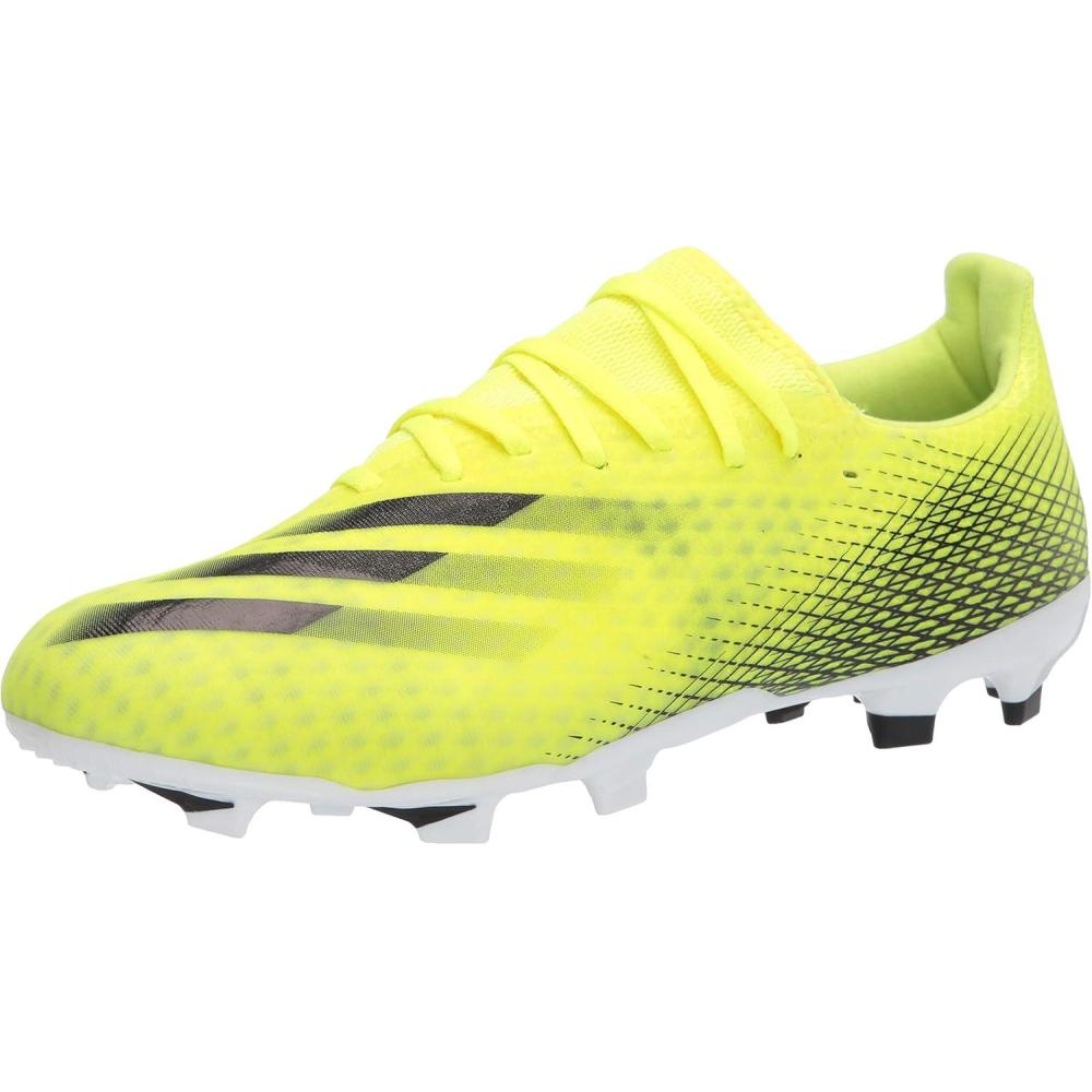 imageadidas Mens X GHOSTED3 Soccer ShoeSolar YellowBlackTeam Royal Bluefirm Ground
