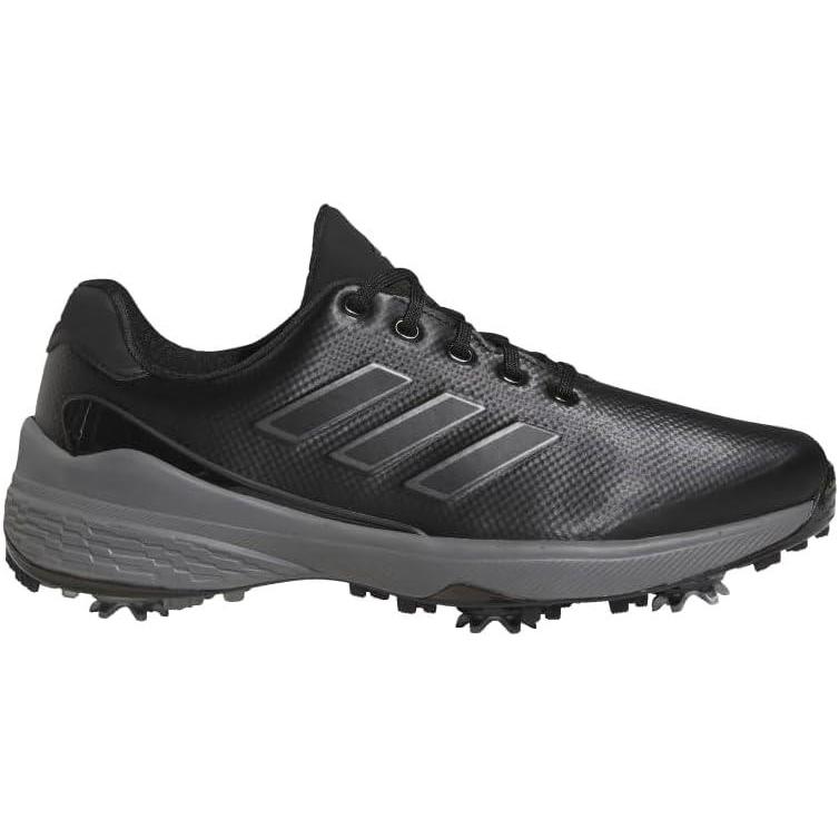 imageadidas Mens ZG23 Golf ShoeCore BlackDark Silver MetallicSilver Metallic