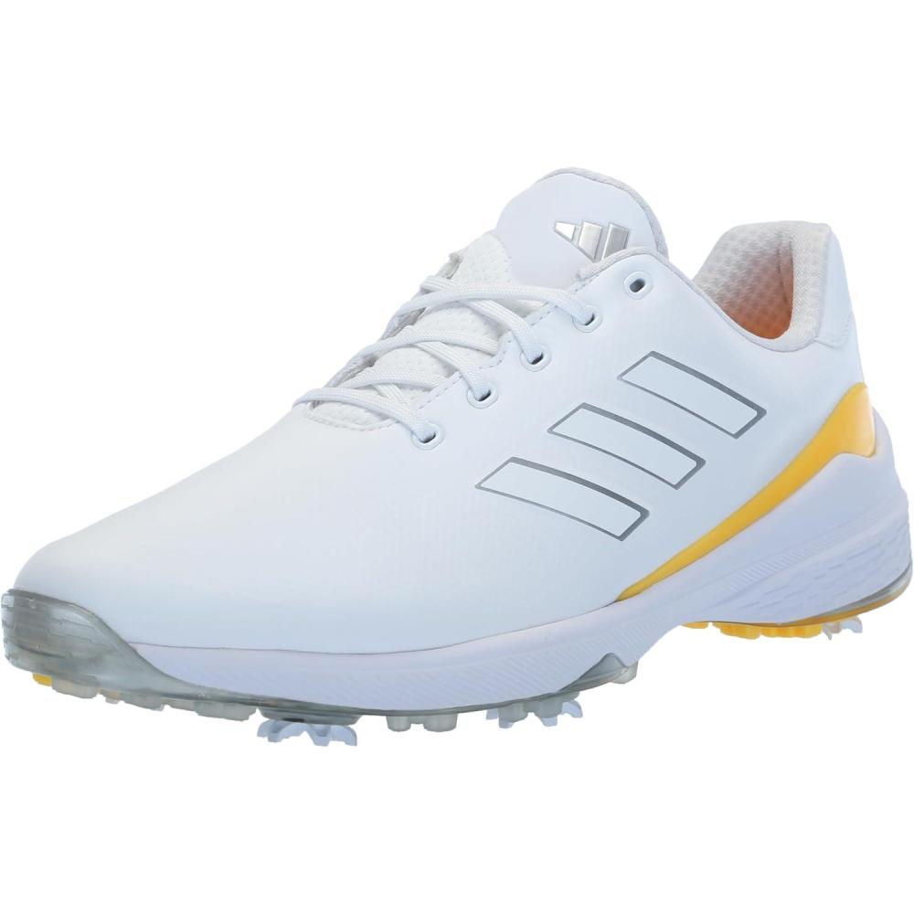 imageadidas Mens ZG23 Golf ShoeFtwrwhiteSilvermetSpark