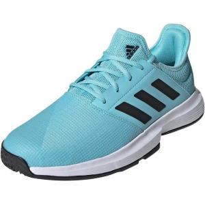 adidas Gamecourt Tennis Shoe(Hazy Sky/Black/White)