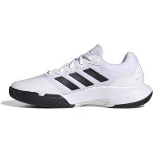 adidas Gamecourt Tennis Shoe(White/Cblack/White)