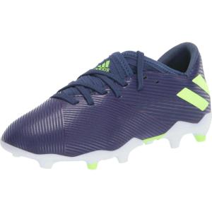 adidas Kids’ Nemeziz Messi 19.3 Fg Sneaker(Indigo/Green/Purple)