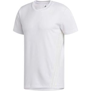 adidas Men’s Aeroready 3-Stripes Tee(White)