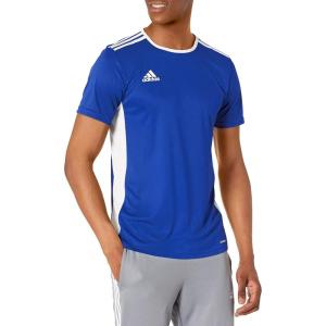 adidas Men’s Entrada 18 Soccer Jersey(Bold Blue)