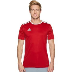 adidas Men’s Entrada 18 Soccer Jersey(Power Red/White)