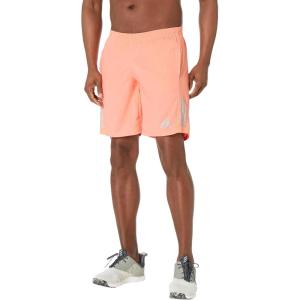 adidas Men’s Own The Run Shorts(Coral Fusion/Reflective Silver)