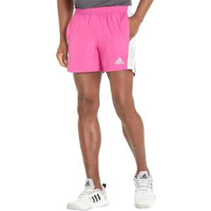 adidas Men’s Own The Run Shorts(Semi Lucid Fuchsia/White/Reflective Silver)