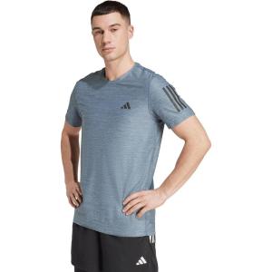 adidas Men’s Own The Run T-Shirt(Preloved Ink/White)