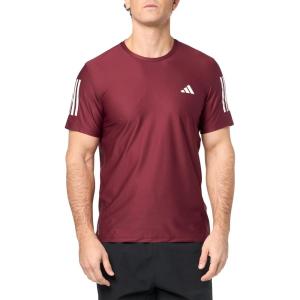 adidas Men’s Own The Run T-Shirt(Shadow Red)