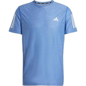 adidas Men’s Own The Run T-Shirt(Team Royal Blue/White Melange)