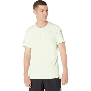 adidas Men’s Own The Run Tee(Almost Lime/Reflective Silver)