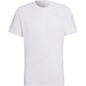adidas Men’s Own The Run Tee(White/Reflective Silver)