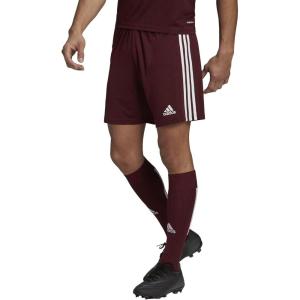adidas Mens Squadra 21 Shorts(Team Maroon/White)