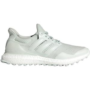adidas Unisex-Adult Ultraboost Spikeless Golf Shoes(Crystal Jade/Footwear White)