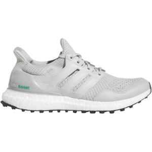 adidas Unisex-Adult Ultraboost Spikeless Golf Shoes(Grey Two/Grey Two/Court Green)