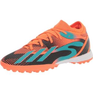adidas Unisex-Adult X Speedportal Messi.3 Turf Soccer Shoes(Team Solar Orange/Mint Rush/Black)