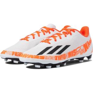 adidas Unisex-Adult X Speedportal Messi.4 Flexible Ground Soccer Shoe(Ftwr White/Core Black/Solar Red)