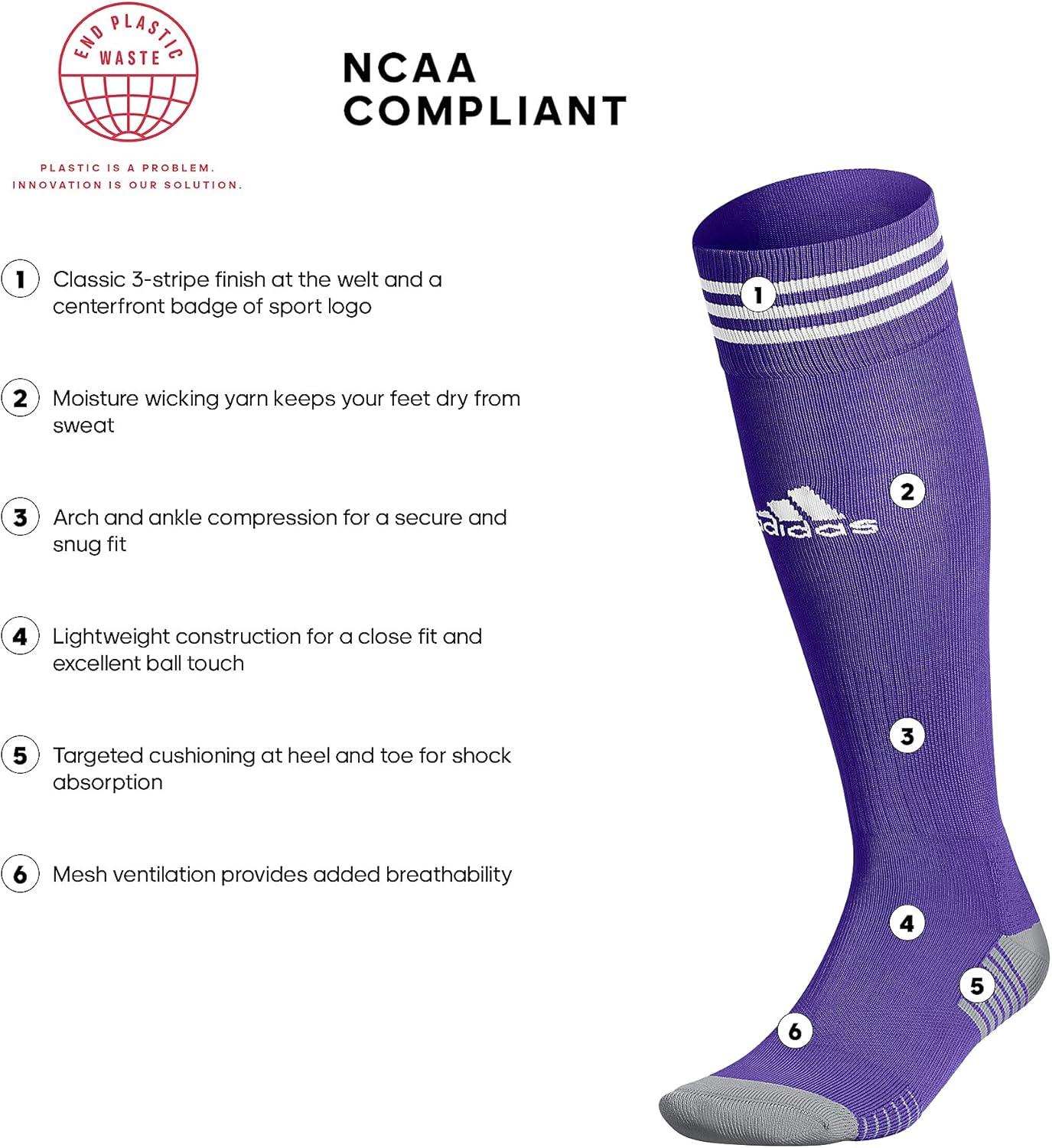 imageAdidas Copa Zone IV Cushion OTC SocksTeam Collegiate PurpleWhite