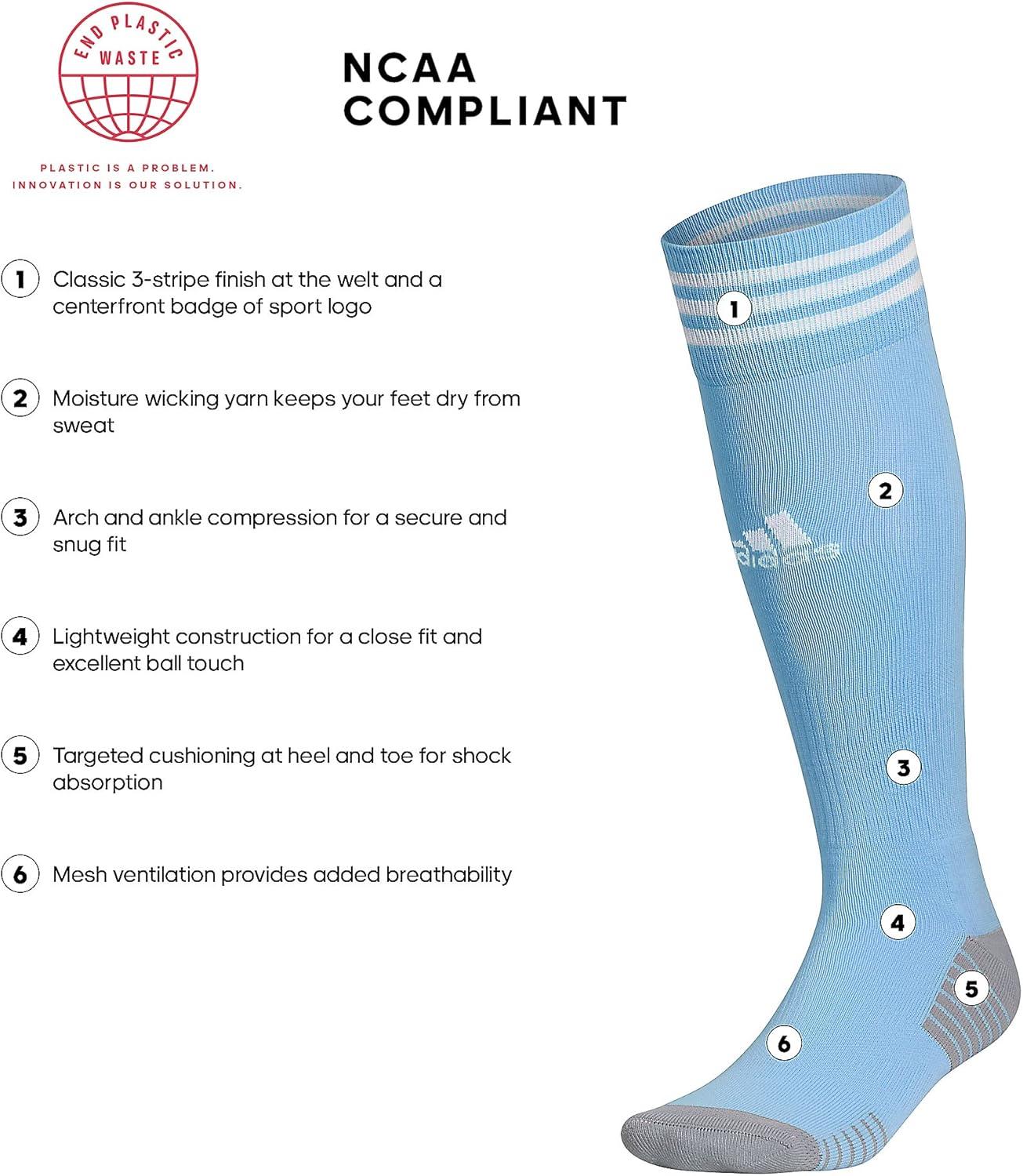 imageAdidas Copa Zone IV Cushion OTC SocksTeam Light BlueWhite