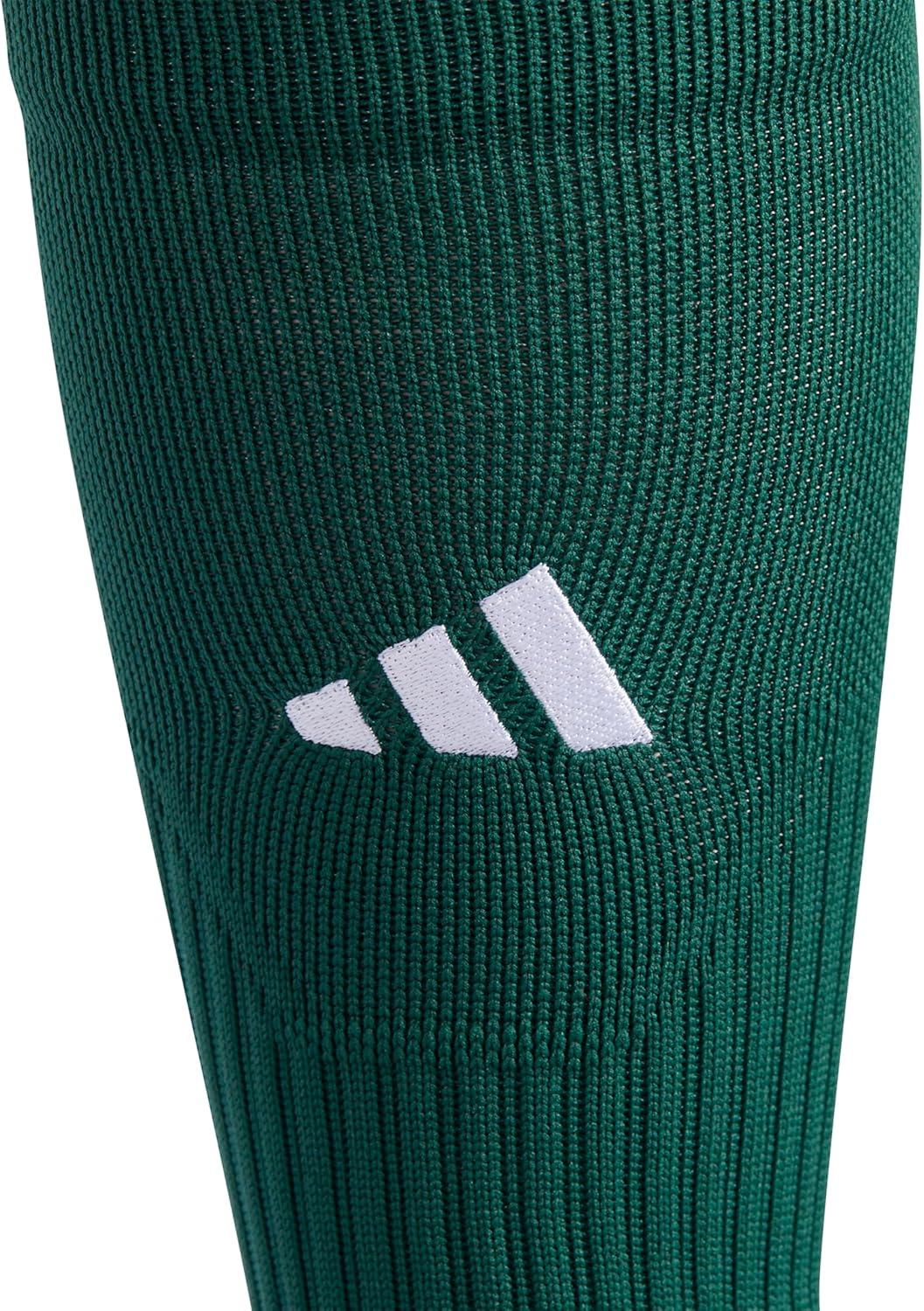 imageadidas 5Star Football Crew Socks for Mens and Womens Sports Soccer Volleyball 1PackDark GreenWhite20