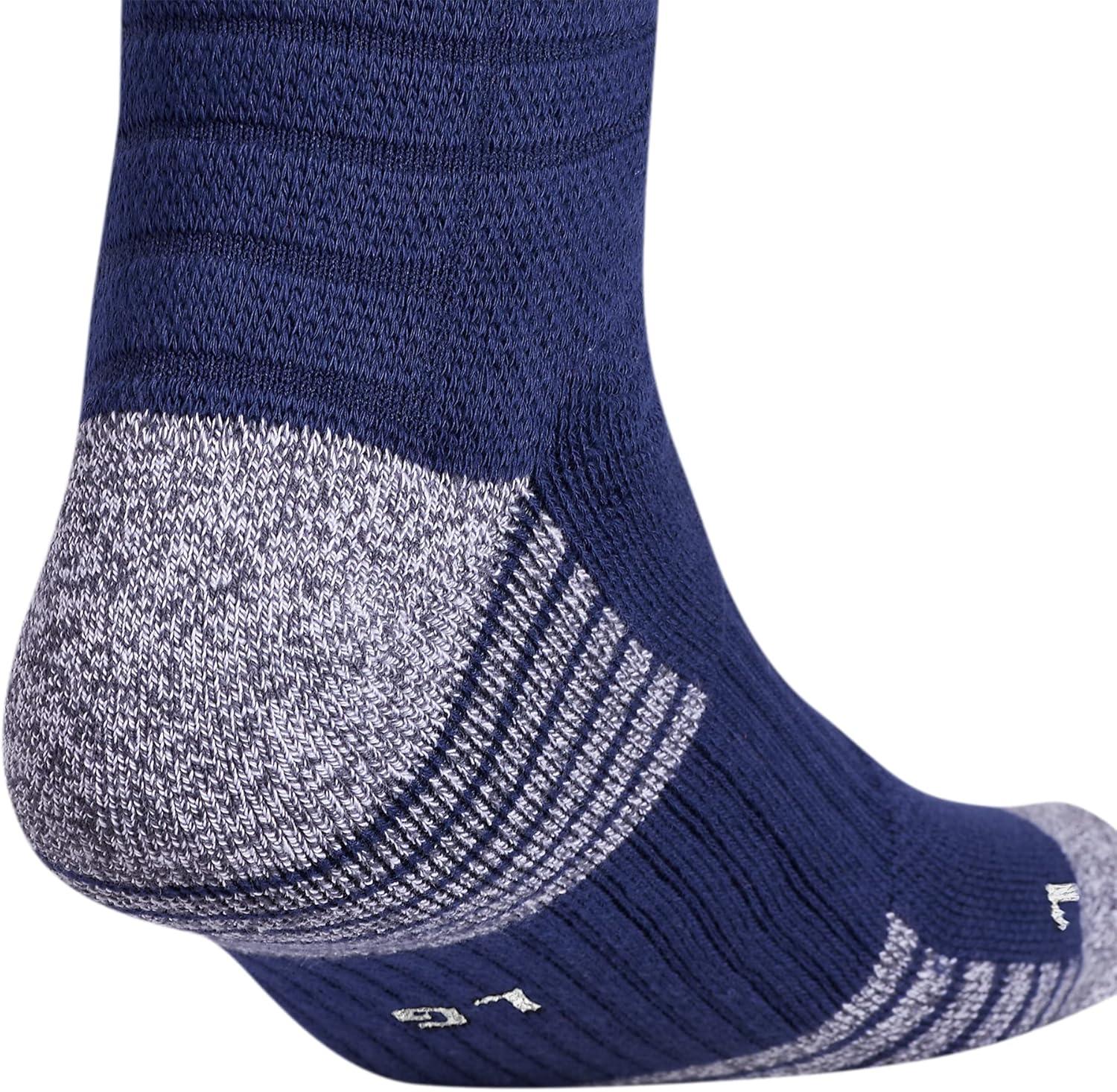 imageadidas 5Star Football Crew Socks for Mens and Womens Sports Soccer Volleyball 1PackNavy BlueWhite