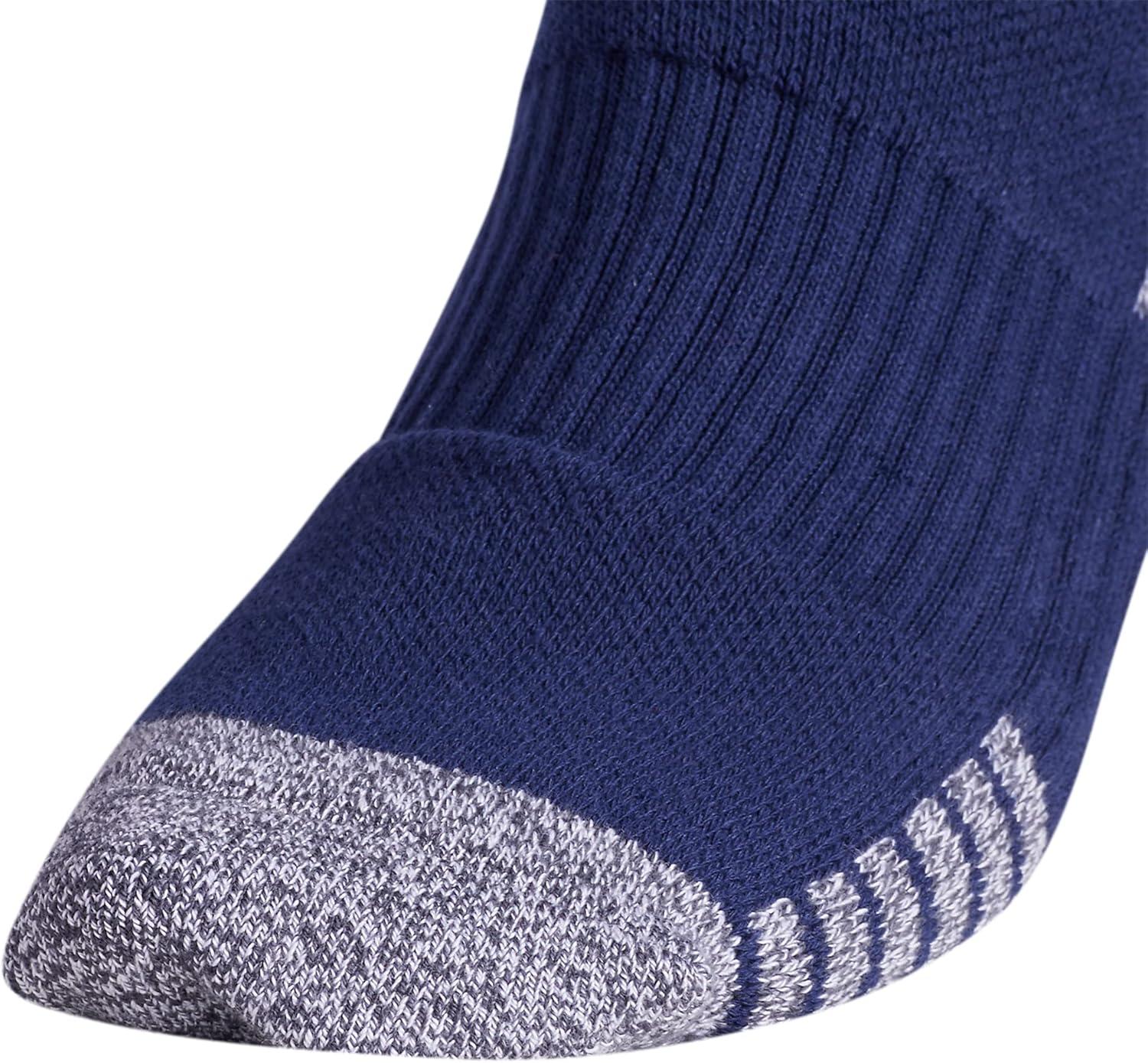 imageadidas 5Star Football Crew Socks for Mens and Womens Sports Soccer Volleyball 1PackNavy BlueWhite