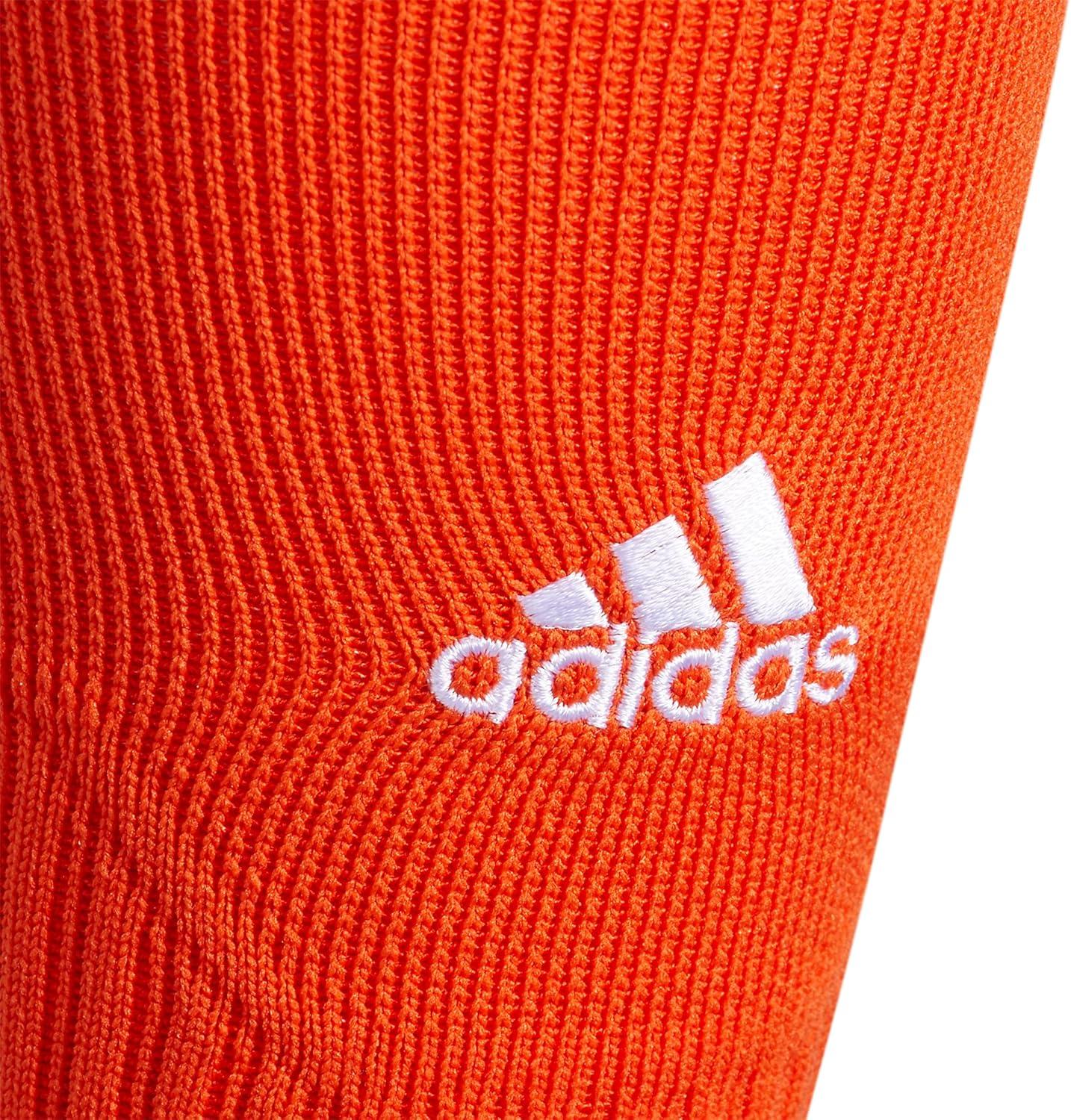 imageadidas 5Star Football Crew Socks for Mens and Womens Sports Soccer Volleyball 1PackOrangeWhite