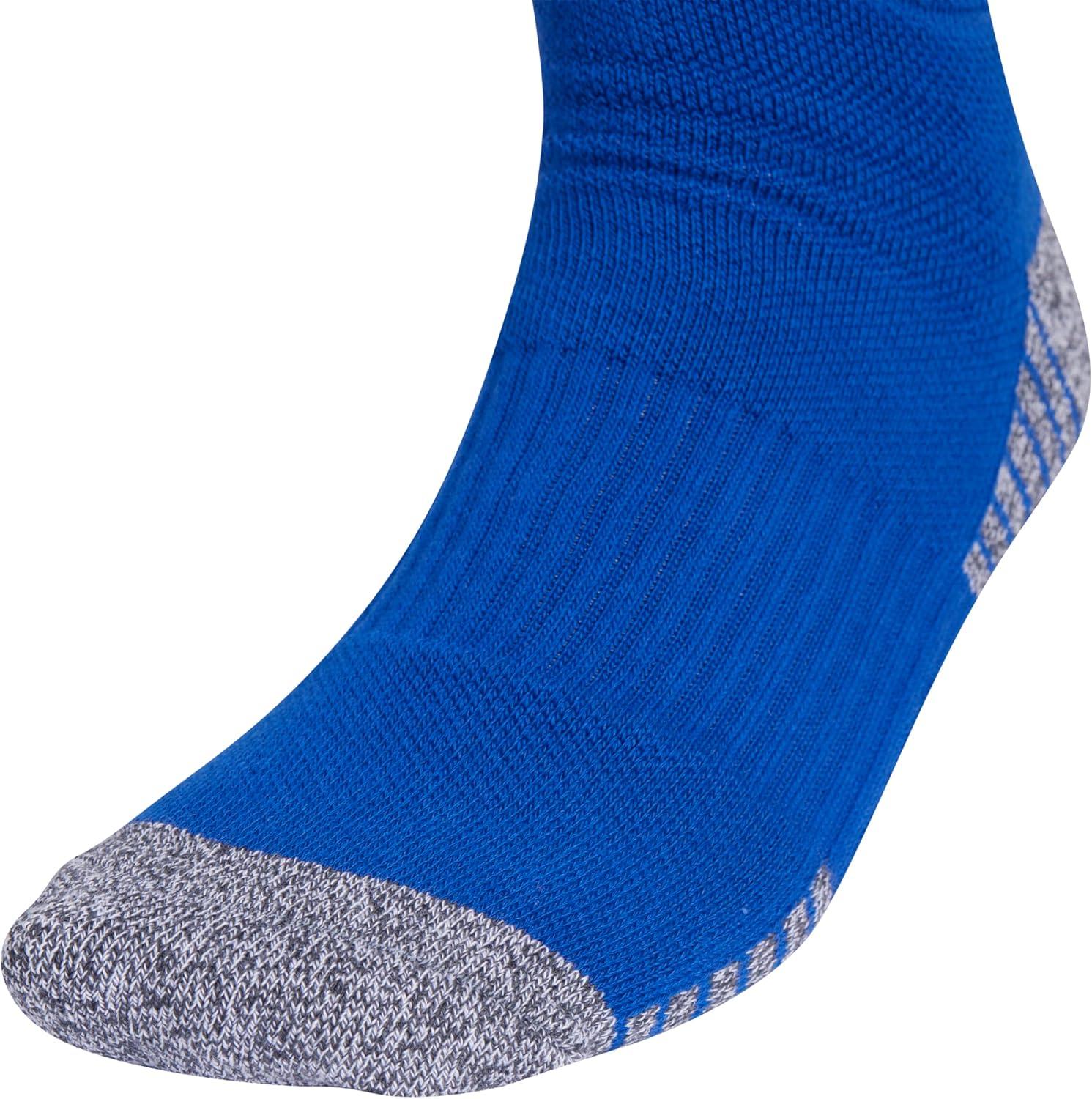 imageadidas 5Star Football Crew Socks for Mens and Womens Sports Soccer Volleyball 1PackRoyal BlueWhite20