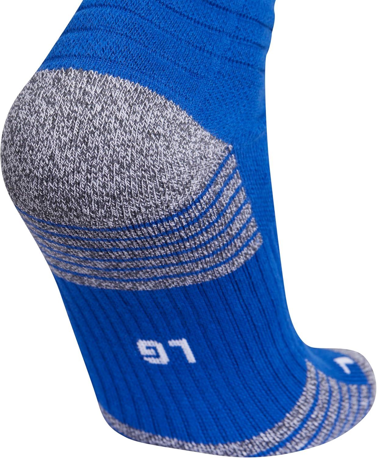 imageadidas 5Star Football Crew Socks for Mens and Womens Sports Soccer Volleyball 1PackRoyal BlueWhite20