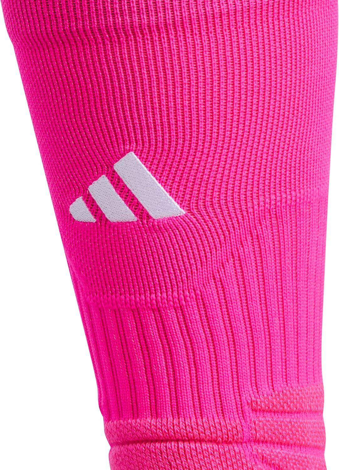 imageadidas 5Star Football Crew Socks for Mens and Womens Sports Soccer Volleyball 1PackShock PinkWhite20