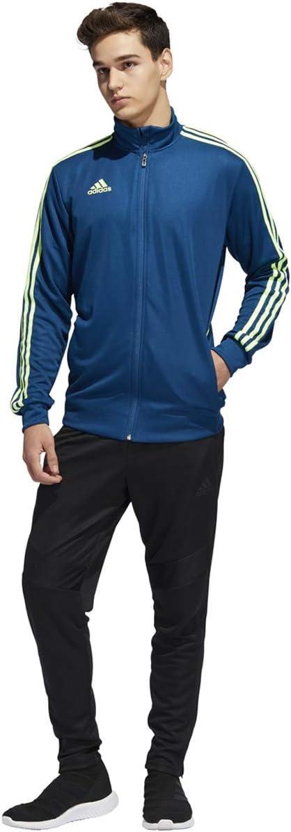 imageadidas Mens Alphaskin Tiro Training JacketLegend MarineHires Yellow