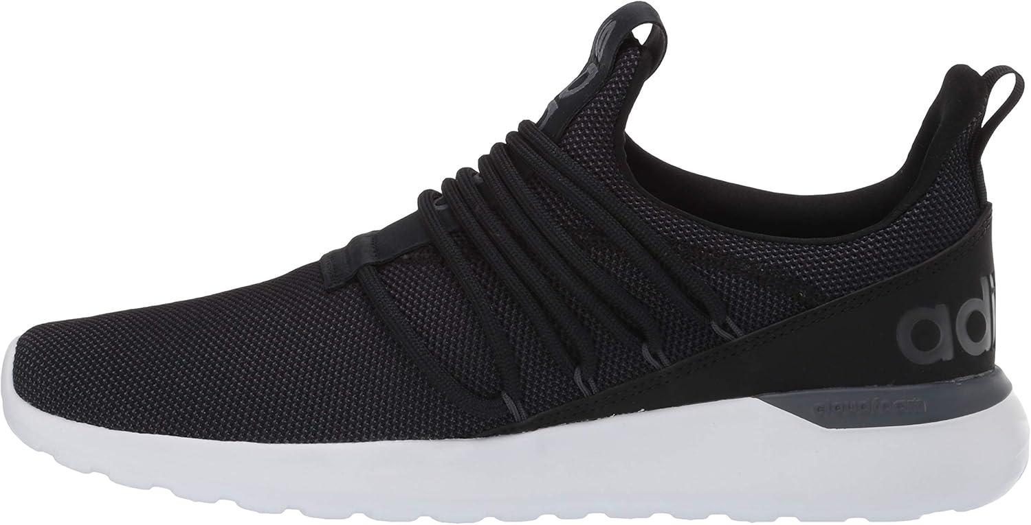 imageadidas Mens Lite Racer Adapt 30 Running ShoeBlackCore BlackGrey