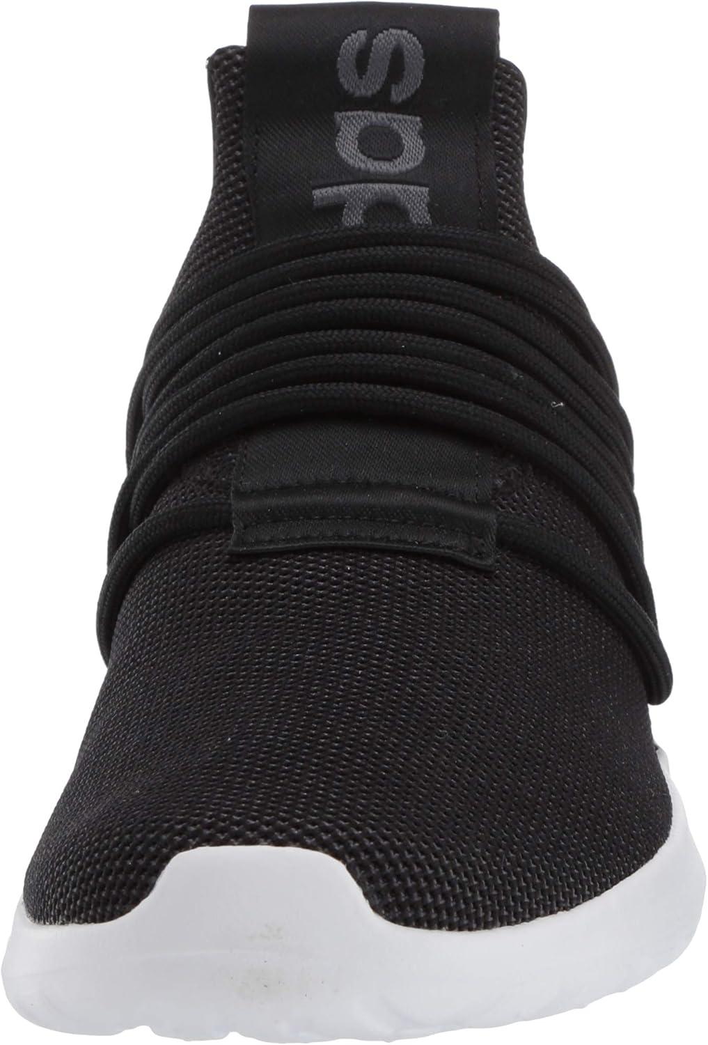 imageadidas Mens Lite Racer Adapt 30 Running ShoeBlackCore BlackGrey