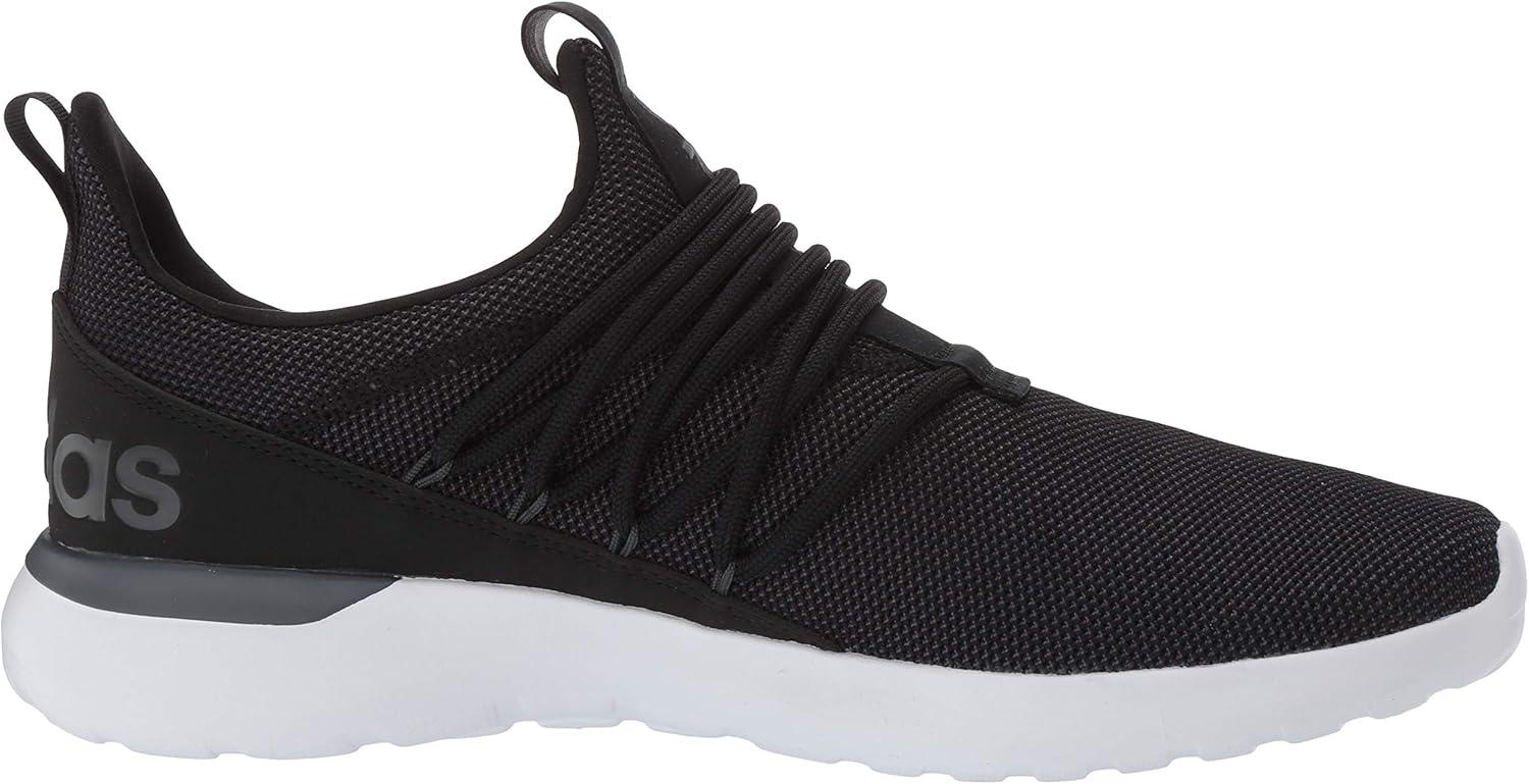 imageadidas Mens Lite Racer Adapt 30 Running ShoeBlackCore BlackGrey