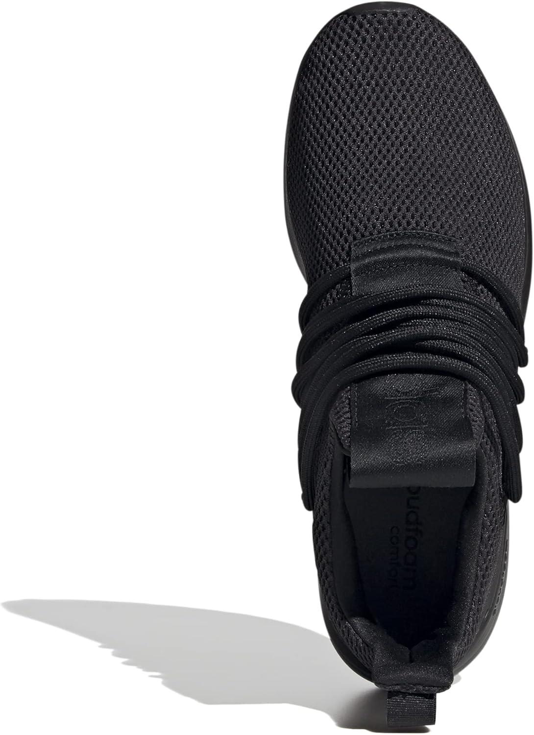 imageadidas Mens Lite Racer Adapt 30 Running ShoeBlackGrey