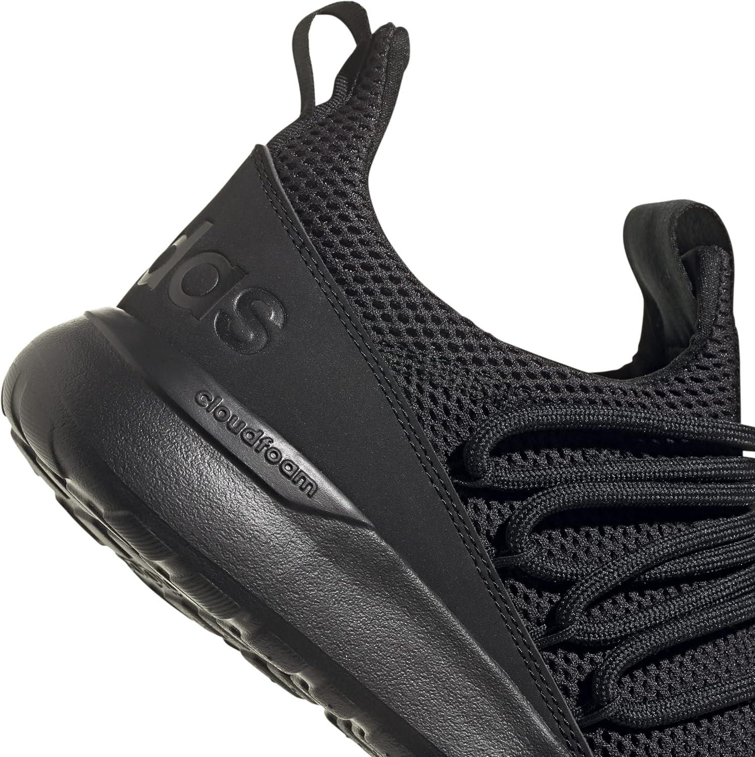 imageadidas Mens Lite Racer Adapt 30 Running ShoeBlackGrey