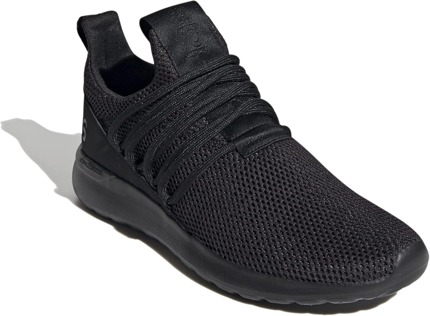 imageadidas Mens Lite Racer Adapt 30 Running ShoeBlackGrey