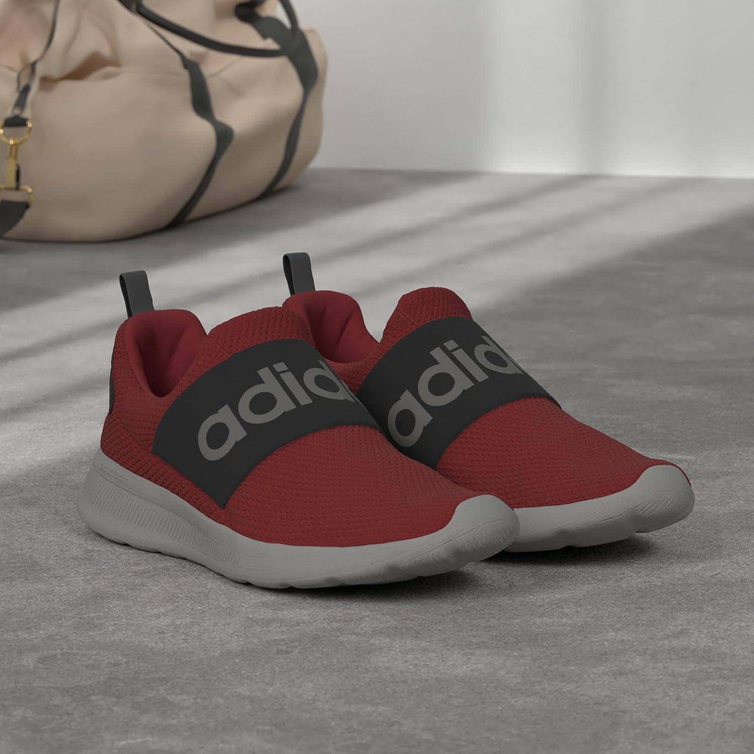 imageadidas Mens Lite Racer Adapt 40 Running ShoeBetter ScarletBetter ScarletBlack