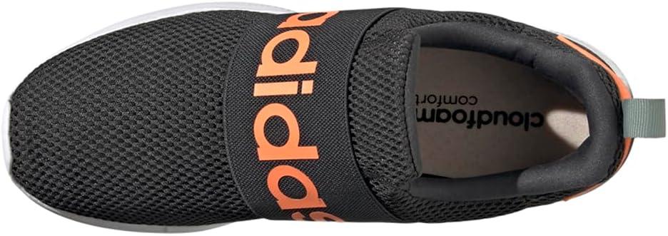 imageadidas Mens Lite Racer Adapt 40 Running ShoeCarbonCarbonScreaming Orange