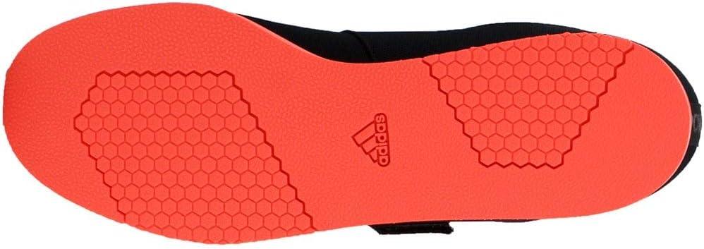 imageadidas Mens Powerlift 4 Weightlifting ShoeCore BlackNight MetSignal Coral