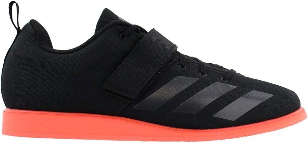 imageadidas Mens Powerlift 4 Weightlifting ShoeCore BlackNight MetSignal Coral