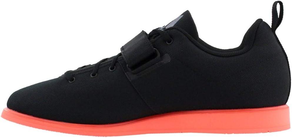 imageadidas Mens Powerlift 4 Weightlifting ShoeCore BlackNight MetSignal Coral