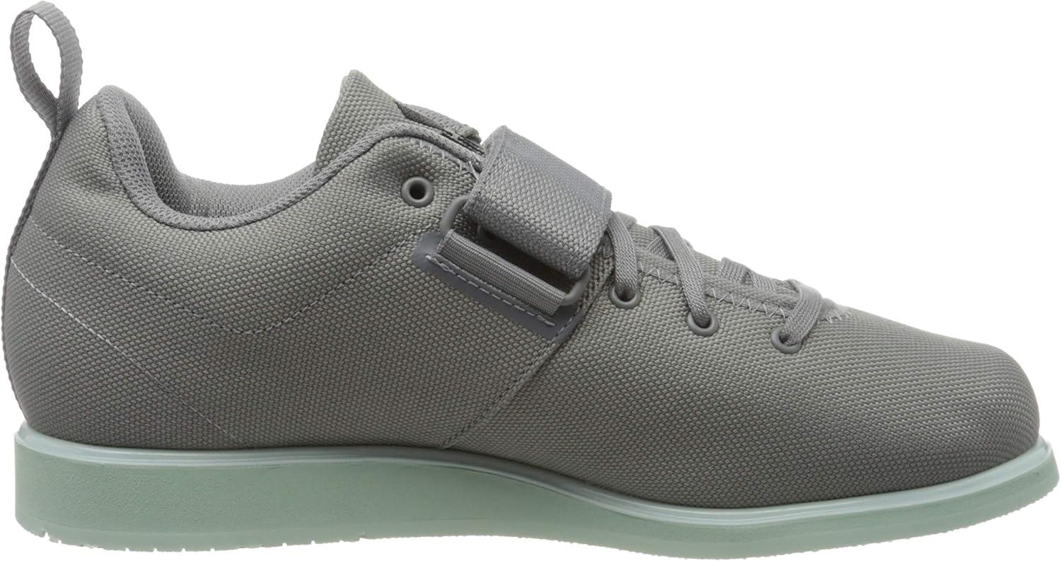 imageadidas Mens Powerlift 4 Weightlifting ShoeGrey Three F17 Core Black Green Tint