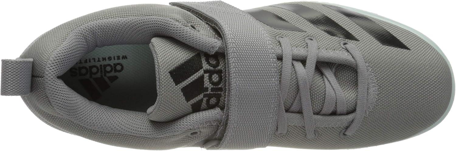 imageadidas Mens Powerlift 4 Weightlifting ShoeGrey Three F17 Core Black Green Tint