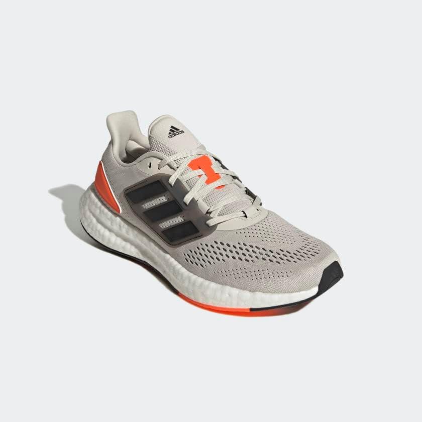 imageadidas Mens Pureboost 22 ShoesAluminiumCore BlackImpact Orange