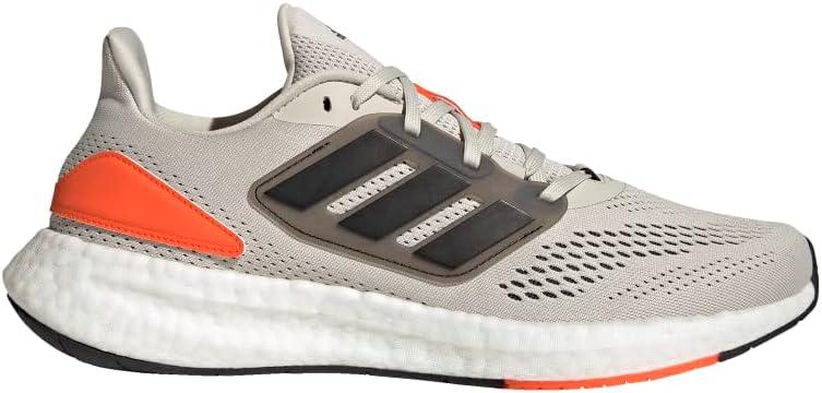 imageadidas Mens Pureboost 22 ShoesAluminiumCore BlackImpact Orange