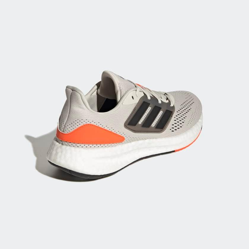 imageadidas Mens Pureboost 22 ShoesAluminiumCore BlackImpact Orange