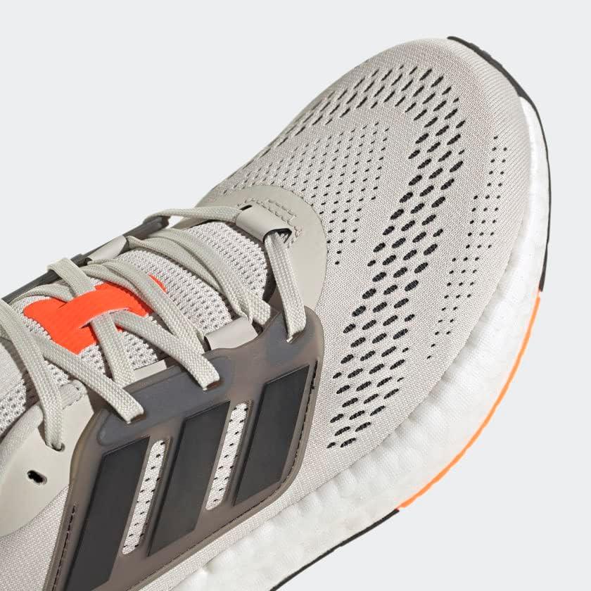 imageadidas Mens Pureboost 22 ShoesAluminiumCore BlackImpact Orange