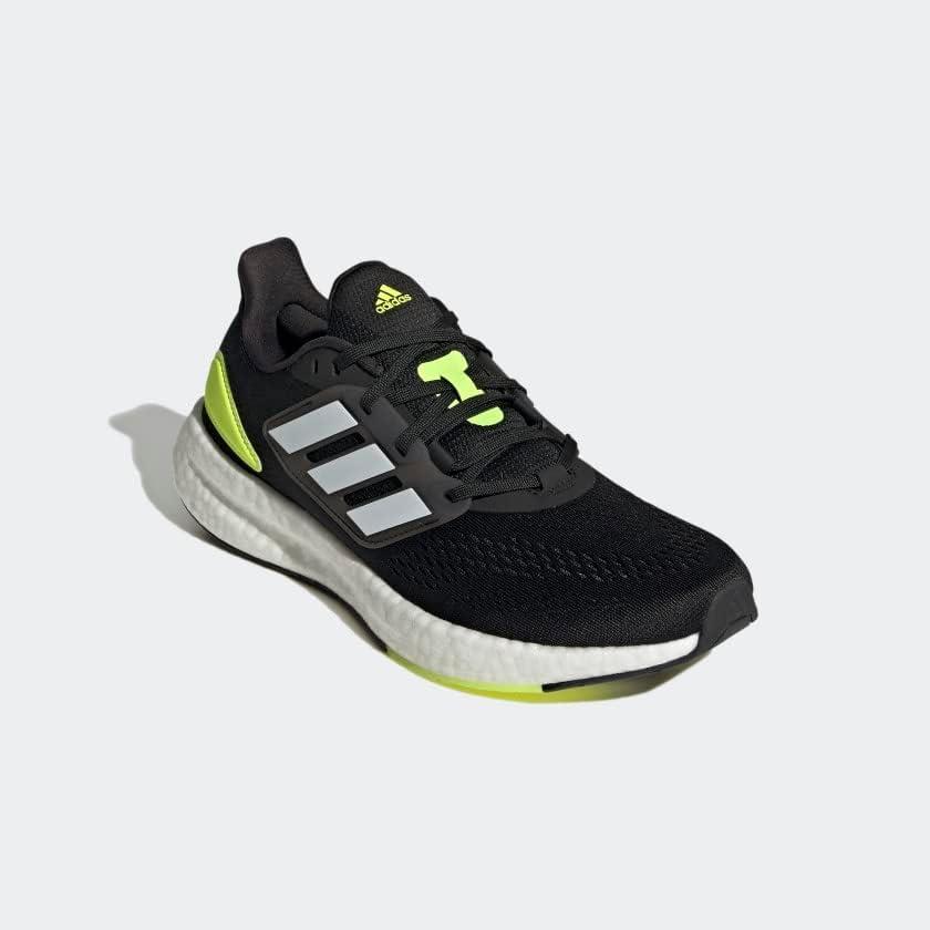 imageadidas Mens Pureboost 22 ShoesBlackWhiteSolar Yellow