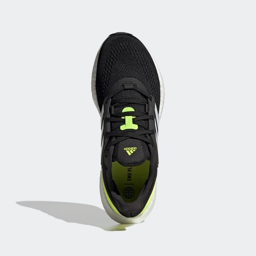 imageadidas Mens Pureboost 22 ShoesBlackWhiteSolar Yellow